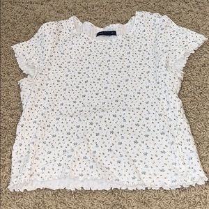 american eagle white top